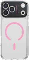 Transparent Cover für iPhone 17 Pro Max pink