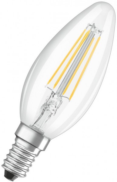 LED-Filament BASE 4W E14 2er LED-Kerze