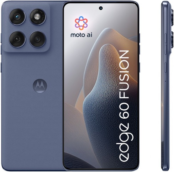 edge 60 fusion Smartphone PANTONE slipstream, 256 GB Speicher, 8 GB RAM, 50 MP Kamera, 6,67 Zoll Display, 58,9 Std. Akku, 5G, Android