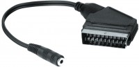 Scart-Stecker > 3,5mm Kl.-Kuppl.