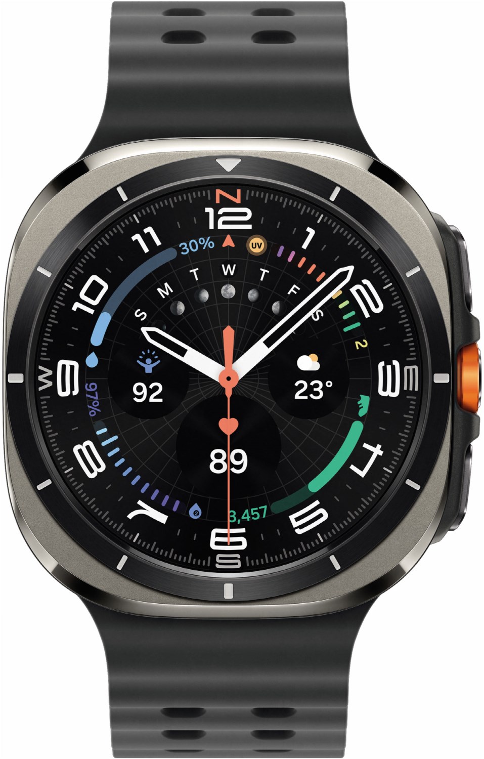 Image of Galaxy Watch Ultra LTE (47mm) Smartwatch titan silber