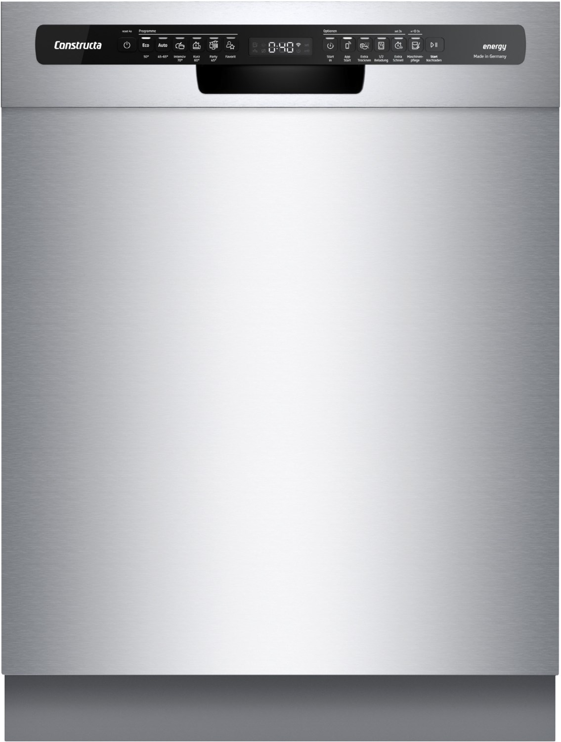 Image of CG6US02EBD Unterbau-Geschirrspüler 60 cm edelstahl