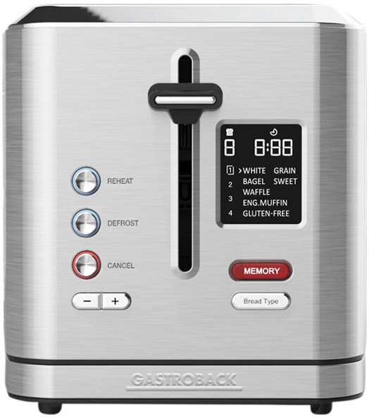 Image of Design Toaster Digital 2S edelstahl