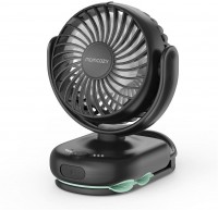 Clip-On Kinderwagenventilator schwarz