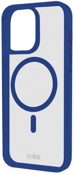 Mag Frame Case für iPhone 15 blau