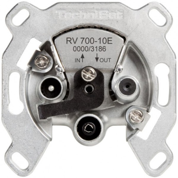 Technipro RV 700-10E Durchgangsdose silber