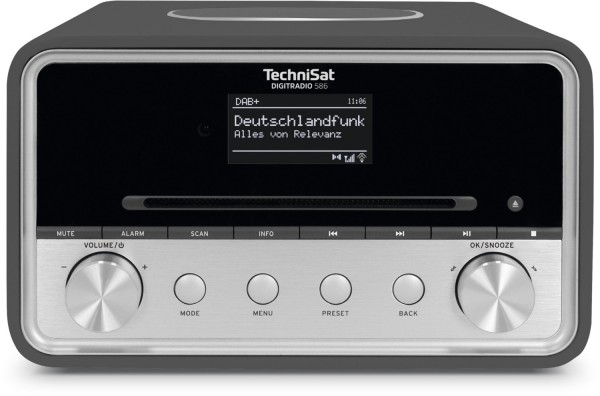DigitRadio 586 CD/Radio-System anthrazit/silber