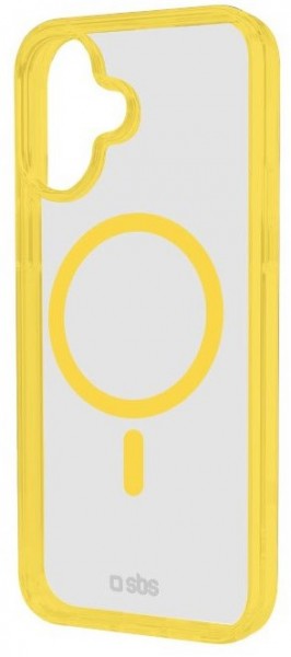 Mag Frame Case für iPhone 16 gelb