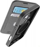 Daily Mag Bookcase für iPhone 16 schwarz
