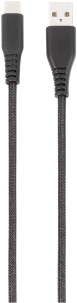 LongLife USB-C Kabel (2,5m) schwarz