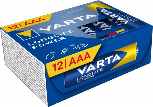 Longlife Power AAA Cube 12er Pack Micro-Batterie