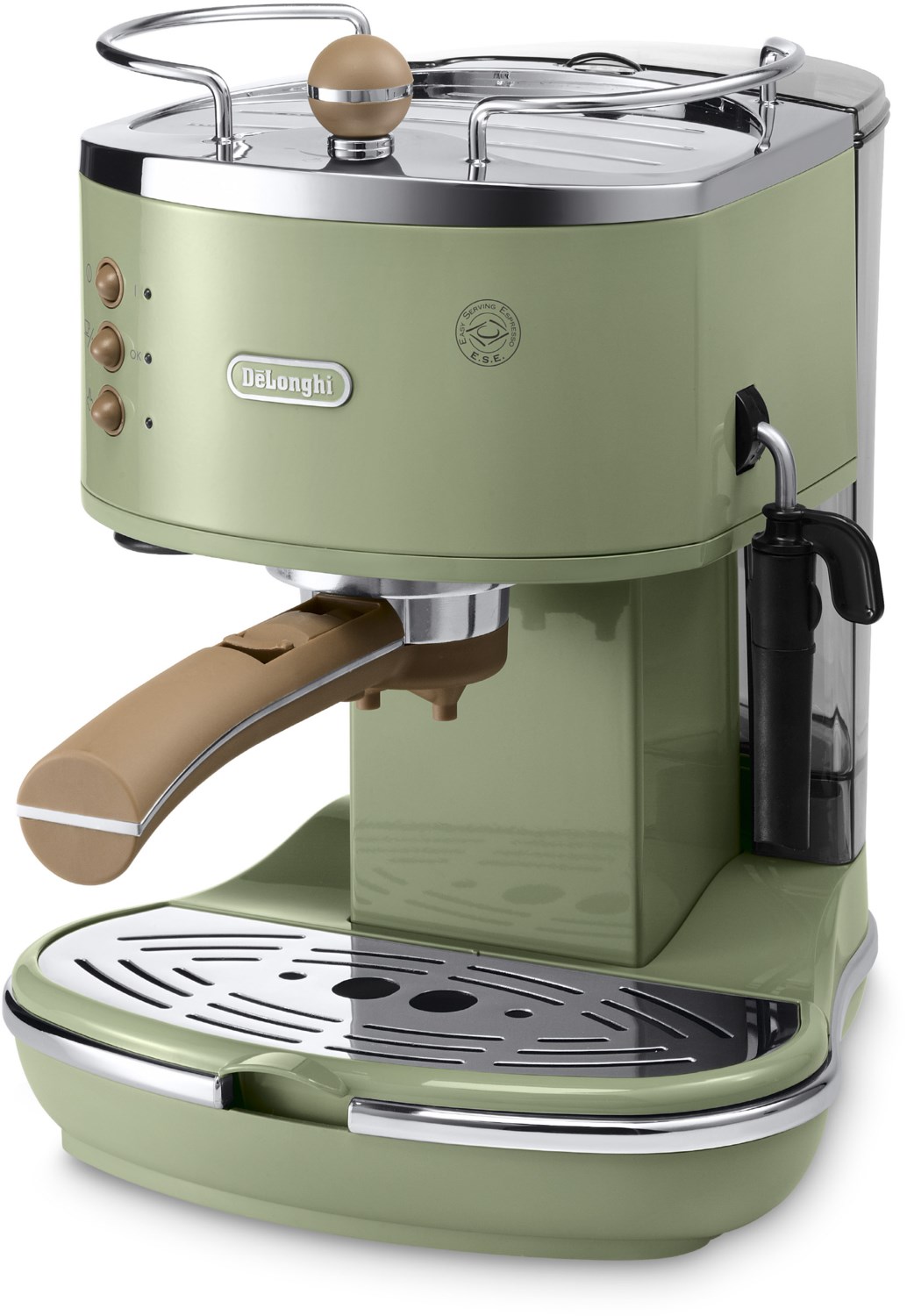 DeLonghi ECOV 311.GR Icona Vintage Siebträgermaschine grün | EURONICS