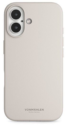 Soft Silicone Case für iPhone 16 cream