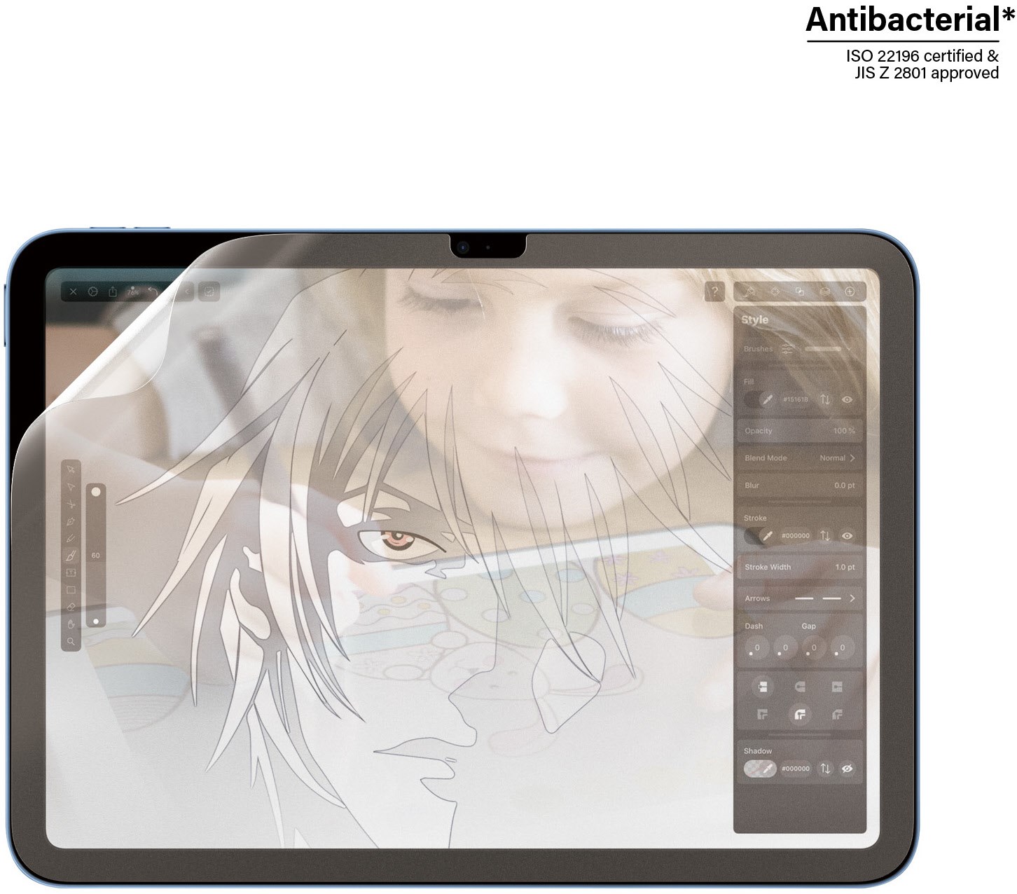 GraphicPaper Ultrawide Antibakt. für iPad 10,9 (2022)