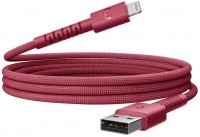 FlexWave USB > Lightning Kabel (2m) berry red
