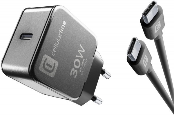 USB Type-C Ladekit (30W) schwarz