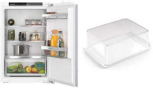 MK088KRE3A Einbau-Kühlschrank bestehend aus KI21RVFE0 + KSGGZM00 weiß / E