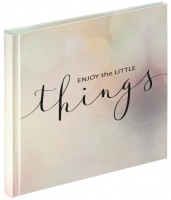 Buch-Album Letterings 18x18cm bunt