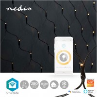 WIFILXN01W280 Weihnachtsbel.-Netz warmweiß