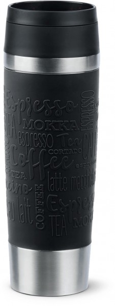 Travel Mug Isolierbecher (0,5L) schwarz
