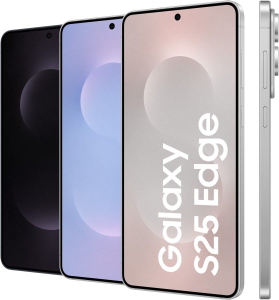 Samsung Galaxy S25 Edge (256GB) Smartphone titanium silver | EURONICS