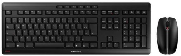 Stream Desktop (DE) Kabellose Tastatur-Sets schwarz