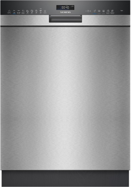 SN45YS07CE Unterbau-Geschirrspüler 60 cm gebürsteter Stahl