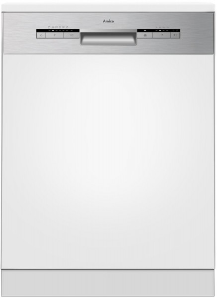 EGSP 573 911 E Teilintegrierter Einbau-Geschirrspüler 60 cm edelstahl