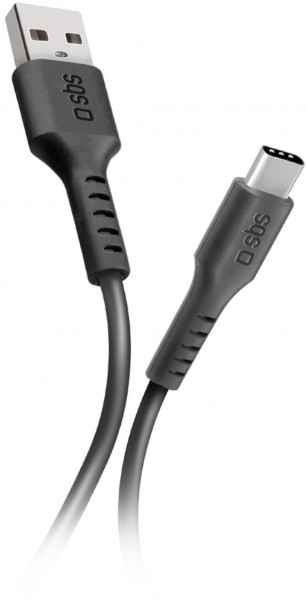 USB 2.0 > USB Type-C Kabel (1m) schwarz