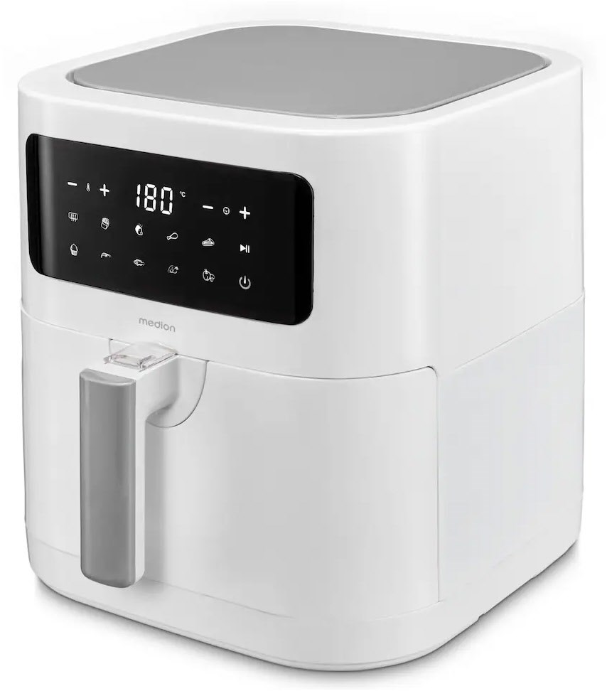 Life E40 XL (MD11740) Heißluft-Fritteuse weiß
