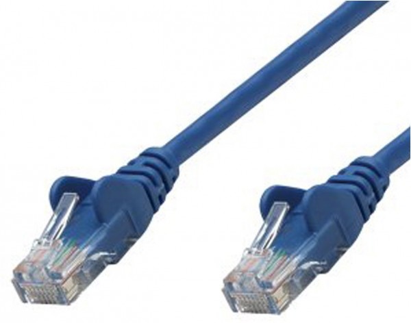 Patchkabel RJ45 S/FTP Cat6 LSOH Patchkabel blau