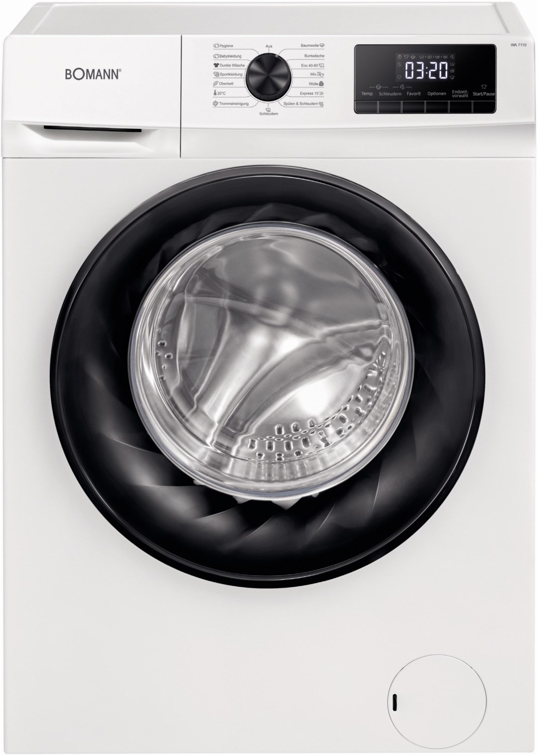 WA 7110 Stand-Waschmaschine-Frontlader weiß / A