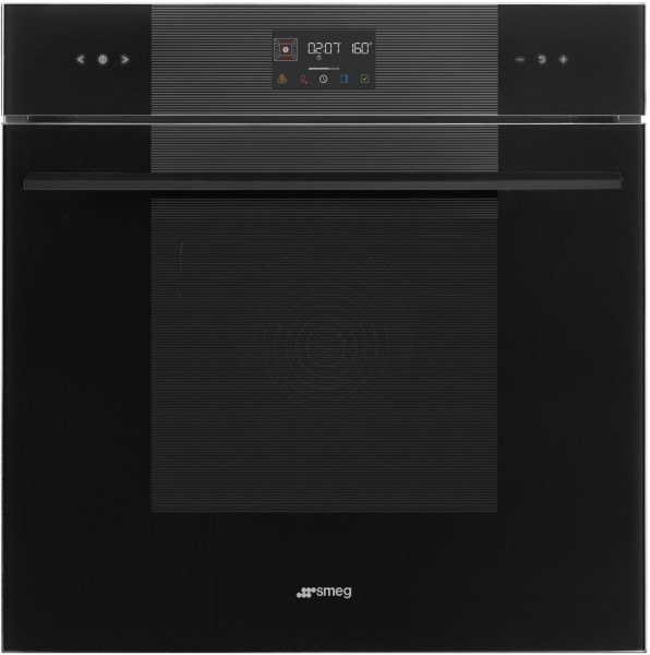 SO6102TB3 Einbaubackofen black glass, 68 l, Pizza-Stufe, schnelles Vorheizen, Hefeteig-Gärstufe, 59,7 cm breit, A+, schwarz, Linea