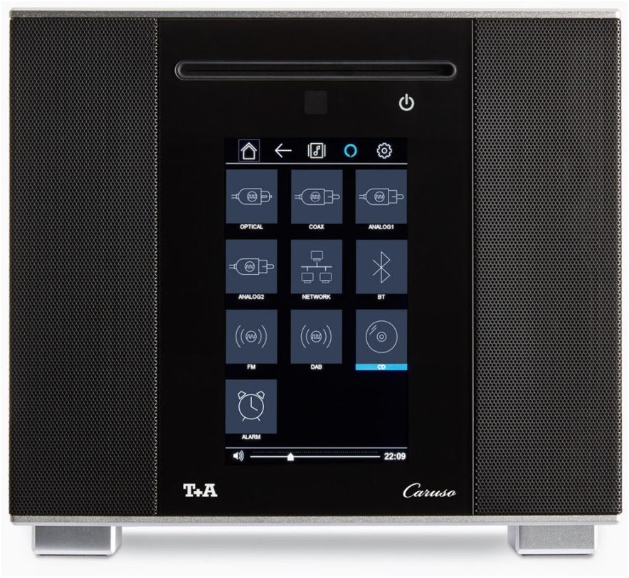 Image of Caruso (V1.0) A/V-System schwarz/silber