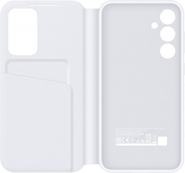Smart View Wallet Case für Galaxy S23 FE weiß