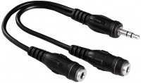 3,5mm-Kl.-St. > 2x 3,5mm-Kl.-Kuppl. Adapter