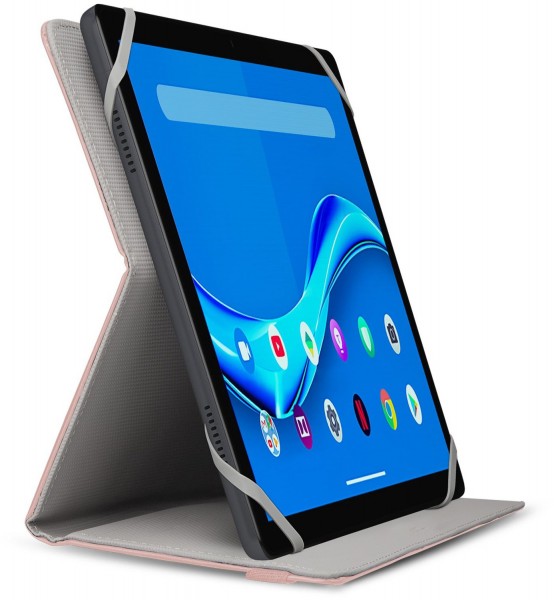 Buchständer-Schutzhülle Universal für Tablet bis 11" pink