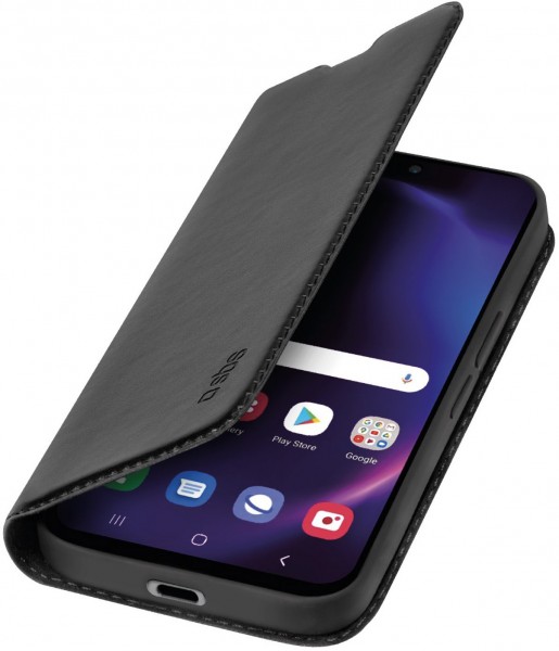 Wallet Lite Bookcase für Galaxy S24 schwarz