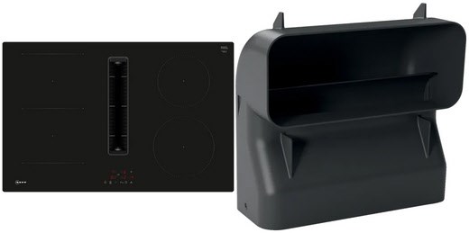 V58NBSGA6 Autark-Induktionsfeld mit Dunstabzug bestehend aus V58NBS1L0 + Z861SB4 rahmenlos