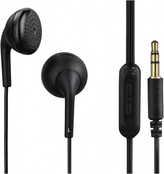 Smart4Music VC In-Ear-Kopfhörer mit Kabel schwarz