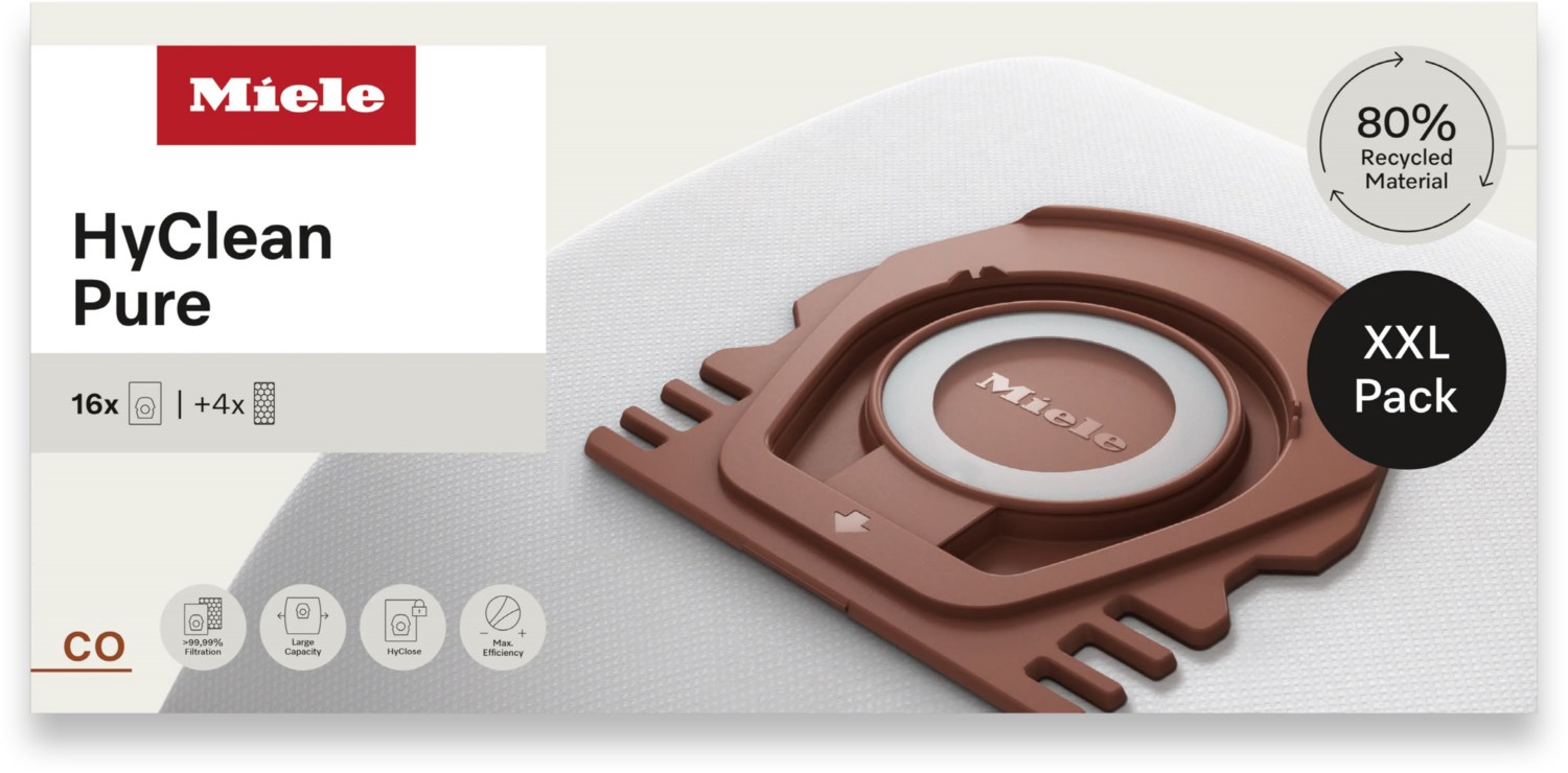 CO XXL HyClean Pure (16 Stück) Staubsaugerbeutel
