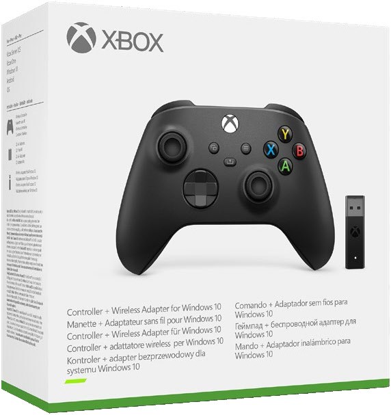 Xbox Wireless Controller + Wireless Adapter für Windows 10