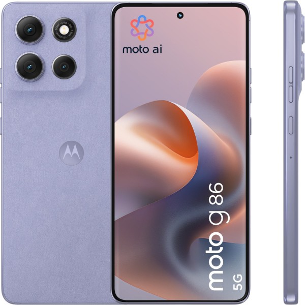 moto g86 Smartphone cosmic sky gray, 256 GB Speicher, 8 GB RAM, 50 MP Kamera, 6,67 Zoll Display, 55,3 Std. Akku, 5G, Android