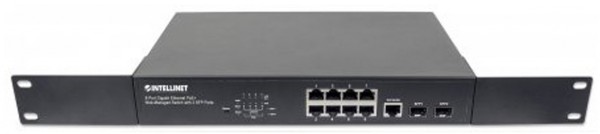 PoE+ 8-Port 2x SFP-Port Gigabit Ethernet Switch