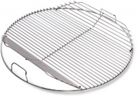 Grillrost (klappbar) für Holzkohlegrills (47cm) edelstahl