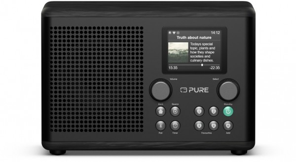 Classic H4i Internetradio esche schwarz