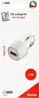 USB Kfz Ladegerät 1A weiß