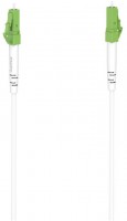 Glasfaser-Netzwerkkabel (15m) LC/APC-Stecker>LC/APC-Stecker weiss