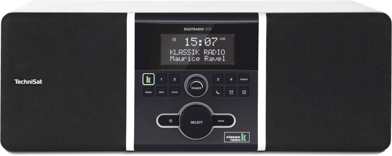 DigitRadio 4 C Heimradio weiß