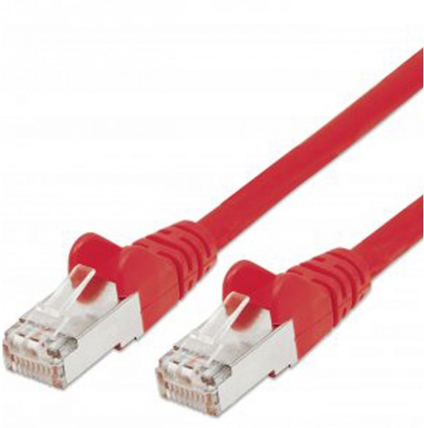 Patchkabel mit Cat7-Rohkabel S/FTP Patchkabel rot